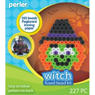   Fused Bead Trial Kit Perler Beads 225 Beads, Peg, Pattern, Iron Paper