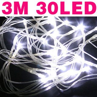   Outdoor Christmas Battery Power Operated 30LED Fairy String Lights