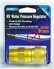 new brass water pressure regulator for rv camper time left
