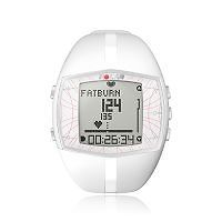 newly listed polar ft40 white watch with heart rate monitor 