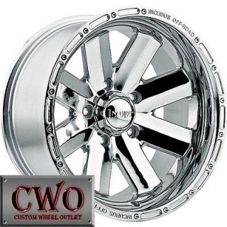 20 Chrome Incubus Recoil Wheels Rims 8x170 8 Lug Ford F250 F350 Super 