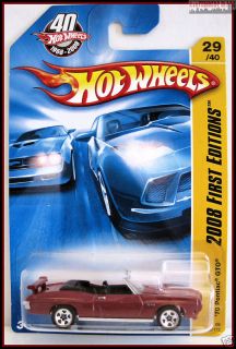 2008 hot wheels 029 70 pontiac gto 