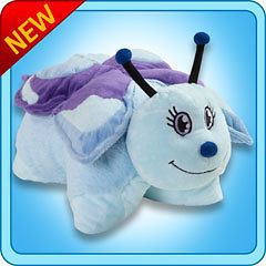 new my pillow pets large 18 blue butterfly toy gift
