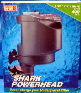 ppsk4 penn plax great white shark powerhead 400 gph time