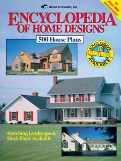 Encyclopedia of Home Designs Five Hundred House Plans 1992, Paperback 