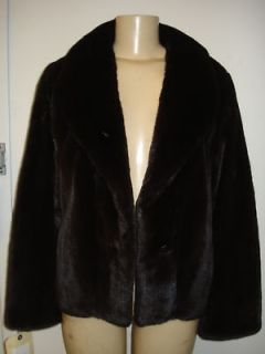NEW Blackglama Top Quality Ranch Mink Bolero Fur Jacket Size 6 8 Value 