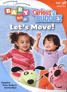 Nick Jr. Baby   Curious Buddies Lets Move DVD, 2005, Checkpoint 