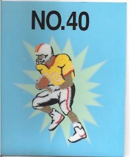brother 40 sports embroidery card new  39