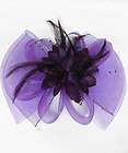 hair fascinator hat bow shape wedding party hair clip red black white 