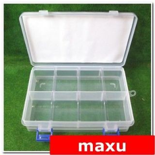 grid crystal plastic storage bead box rectangle container 