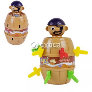 DZ88 New Hot Funny Lucky Stab Pop Up Toy Gadget Pirate Barrel Game 