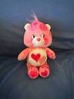 CARE BEAR LOVE A LOT Bears TIE DIE PINK HEARTS Plush St