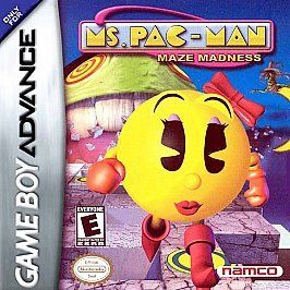 Ms. Pac Man Maze Madness (Nintendo Game Boy Advance, 2004) Game Only