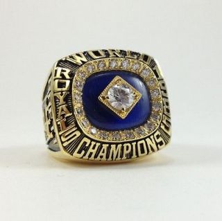 Newly listed 1985 Kansas City Royals Championship World Series Ring 