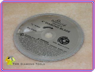 100mm 4 inch Diamond mini TABLE SAW blade cutting wheel 1/2 arbor 1mm 