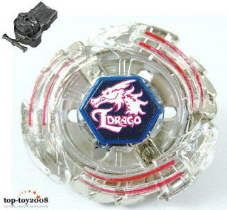 Beyblade Single Metal Double Spin Launcher &BB43 Spegasis L Drago 