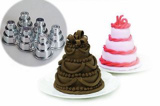 6pcs Aluminum Mini Muffin Cake Tins Pudding Pie Pan Mould Mold 