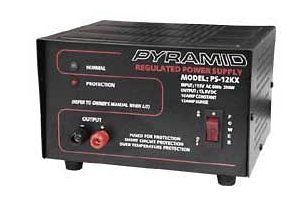 pyramid 10 amp 13 8v power supply new in box