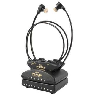 TVEARS PRO TV AMPLIFYING SYSTEM WITH STETHOSCOPE HEADSET & T COIL 