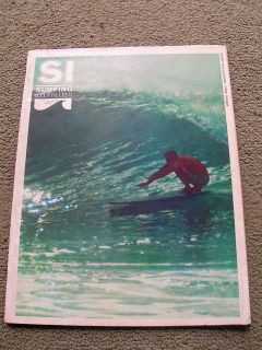  surfing illustrated surfer magazine 1960s vol 1 # 2 poster longboard