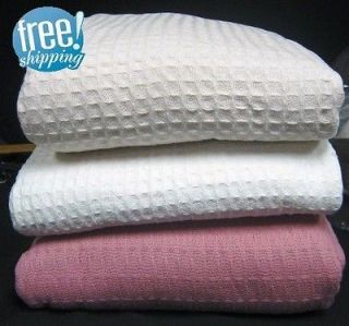 NWT NEW SANTA CLARA COTTON BLANKET COVER ASSORTED COLORS & SIZES