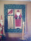   Cardinal Christmas tree wall quilt pattern paper Foundation Piecing