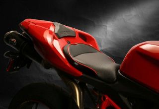 Sargent World Sport Seat Front Black/Red Accent Ducati 848/1098/1198 