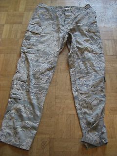 USAF Tiger Stripe ABU combat trousers. Rare Size 40 Long. Used
