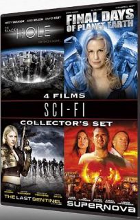 Sci   Fi Collectors Set   4 Films The Black Hole Final Days Of Planet 