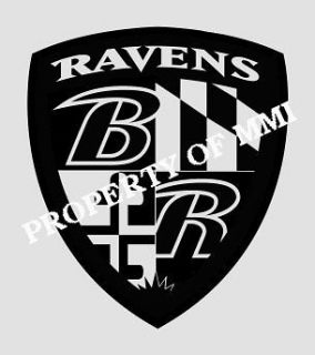 Baltimore RAVENS Style#16 Vinyl DECAL Window Car Wall Truck Man Cave 