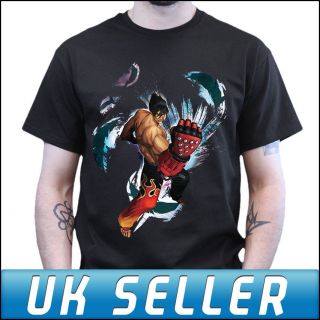 Street Fighter x Tekken Xbox 360 PS3 Jin T shirt Adults and Kids Sizes
