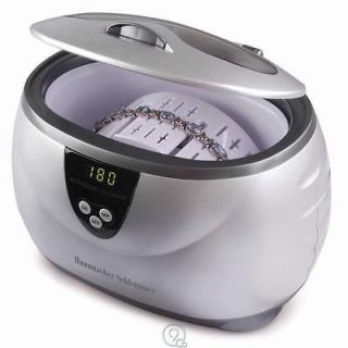   Ultrasonic Jewelry Cleaner 42000 Hz LED screen with a digital timer