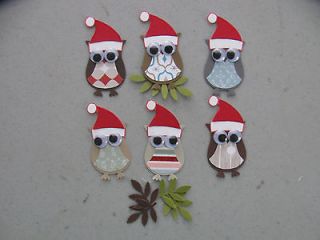 stampin up christmas 6 owl 6 branch punches set of 6  3 00 