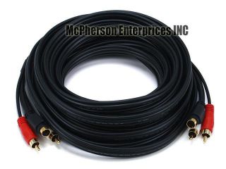 25ft s video 25ft rca audio cable molded time left
