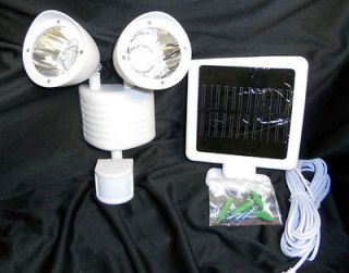 New Solar Powered Motion Sensor Security Flood Light 22 LEDs