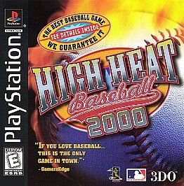 High Heat Baseball 2000 Sony PlayStation 1, 1999