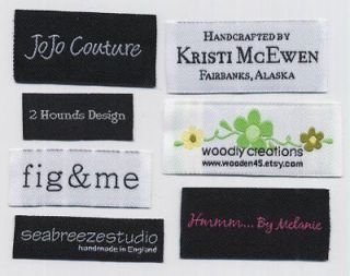  letters design clothing labels professional Garment woven label
