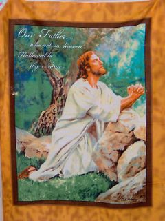lord s prayer lap quilt wallhang ing panel  4 99 buy it 