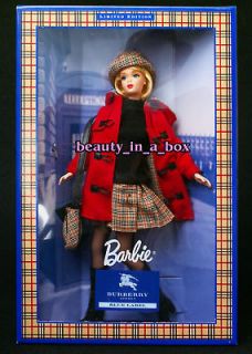 burberry blue label exclusive japan barbie doll 