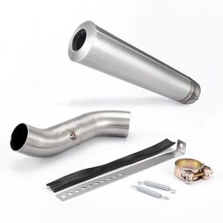 GP Style Conical Exhaust Ducati Diavel 2011 11 2012 12 EX401
