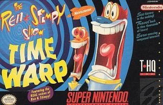 Ren Stimpy Time Warp Super Nintendo, 1994
