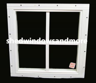 storage shed windows 16 x 16 square white playhouse time