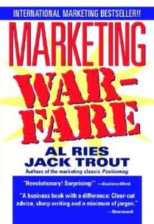 Marketing Warfare by Al Ries and Jack Trout 1997, Paperback