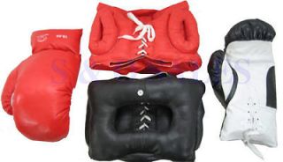 Pairs Boxing Gloves & 2 Sets of Head Gears Brand 16oz to 20oz Pick 
