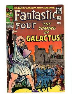 FANTASTIC FOUR 48 (1966) FIRST APPEARANCE SILVER SURFER GALACTUS **KEY 