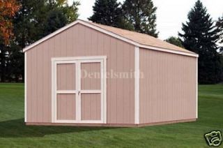 12x16 gable storage shed plans  get it fast  7 95 