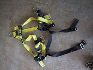 miller 3 loop fall arrest scaffold climb safety harness returns