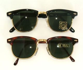 pairs new vintage 80s clubmaster wayfarer sunglasses
