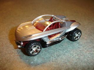   MINT CONCEPT CAR Silver Peugeot HOGGAR Diecast Toy Car In Original Box
