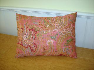 Ralph Lauren Village Mews Macy paisley custom boudior toss pillow